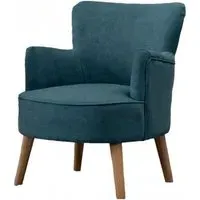 Keira Fabric Armchair - Teal