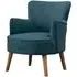 Keira Fabric Armchair - Teal