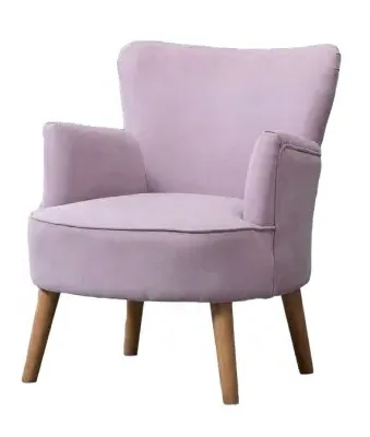 Keira Fabric Armchair - Violet