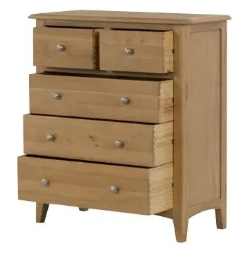 Kilkenny 2+3 Drawer Chest - Oak
