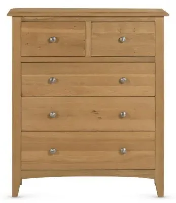 Kilkenny 2+3 Drawer Chest - Oak image