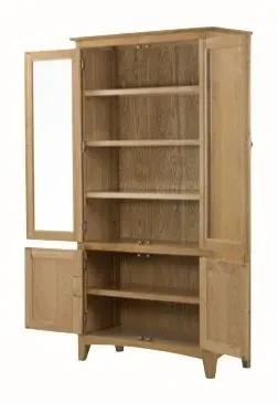Kilkenny 4 Door Display Unit - Oak