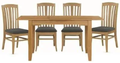 Kilkenny 4-Seater Dining Set - Oak