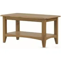 Kilkenny Coffee Table with Shelf - Oak