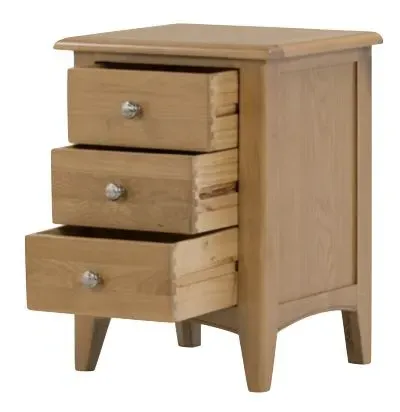 Kilkenny Large 3 Drawer Bedside Cabinet - Oak