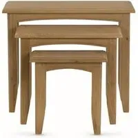 Kilkenny Nest of 3 Tables - Oak