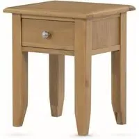 Kilkenny Oak 1 Drawer Lamp Table - Oak