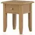 Kilkenny Oak 1 Drawer Lamp Table - Oak