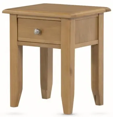 Kilkenny Oak 1 Drawer Lamp Table - Oak image