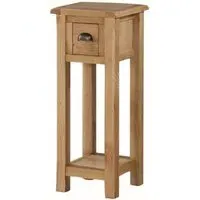 Kilmore 1 Drawer Telephone Table - Rustic Oak