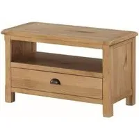 Kilmore 1 Drawer TV Unit - Rustic Oak
