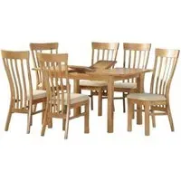 Kilmore 4-6 Seater Butterfly Extending Dining Set with 4 Chairs