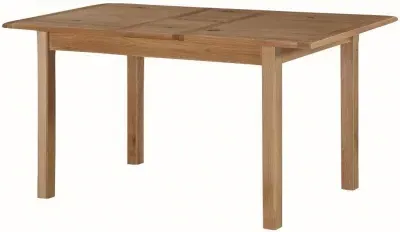 Kilmore 4-6 Seater Butterfly Extending Dining Table - Rustic Oak image