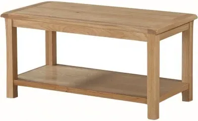 Kilmore Coffee Table with Shelf - Rustic Oak image