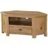 Kilmore Corner 1 Drawer TV Unit - Rustic Oak