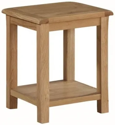 Kilmore Square End Table - Rustic Oak image