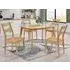 Lexington 4-Seater Dining Set - Light Oak