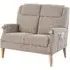 Lisbon 2-Seater Sofa - Natural, Fabric