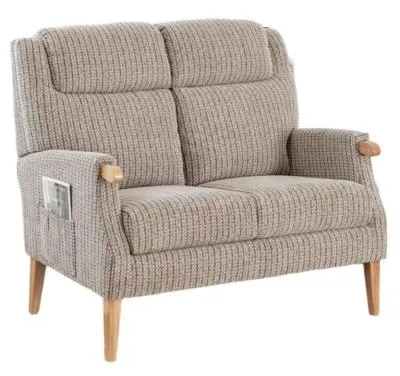 Lisbon 2-Seater Sofa - Natural, Fabric