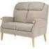 Lisbon 2-Seater Sofa - Taupe, Fabric