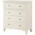 Luciana 2+3 Drawer Chest - Ivory