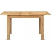 Lugano 2-6 Seater Extending Dining Table - Oak