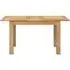Lugano 2-6 Seater Extending Dining Table - Oak