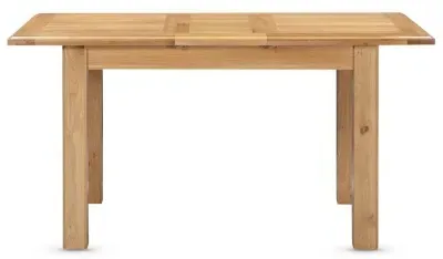 Lugano 2-6 Seater Extending Dining Table - Oak image
