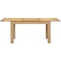 Lugano 4-8 Seater Extending Dining Table - Oak