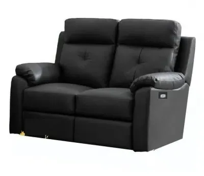 Milano 2-Seater Electric Recliner Sofa - Anthracite, Leather image