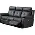 Milano 3-Seater Electric Recliner Sofa - Anthracite, Leather