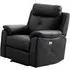 Milano Electric Recliner Armchair - Anthracite, Leather