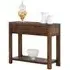 Monterey 2 Drawer Console Table - Walnut, Acacia Wood