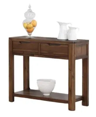 Monterey 2 Drawer Console Table - Walnut, Acacia Wood image