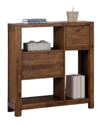 Monterey Compact Bookcase - Walnut, Acacia Wood image