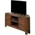 Monterey Corner TV Unit with Storage - Walnut, Acacia Wood