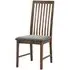 Monterey Slatted Back Dining Chair Set - Walnut, Acacia Wood