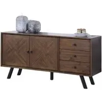 Nevada Large 2 Door Sideboard - Walnut