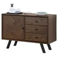 Nevada Small Sideboard - Walnut, Mindi Wood