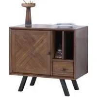 Nevada Small Sideboard - Walnut, Mindi Wood
