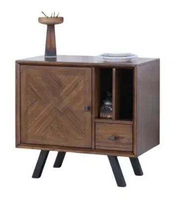Nevada Small Sideboard - Walnut, Mindi Wood