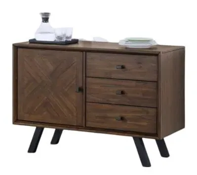 Nevada Small Sideboard - Walnut, Mindi Wood
