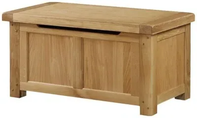 Newbridge Blanket Box - Light Oak image