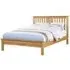 Newbridge Oak Low Footend Bed - Light Oak