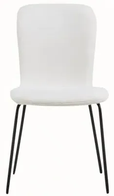 Oliver Dining Chair Set of 4 - Ivory, Velvet image
