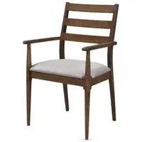 Orlando Carver Dining Armchair Set - Walnut