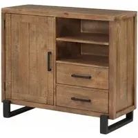 Pembroke 1 Door Media Unit - Rustic Pine