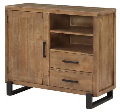 Pembroke 1 Door Media Unit - Rustic Pine image