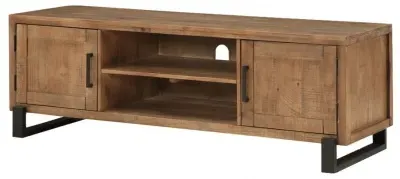 Pembroke 2 Door TV Unit - Rustic Pine image