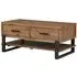 Pembroke 2 Drawer Coffee Table - Rustic Pine
